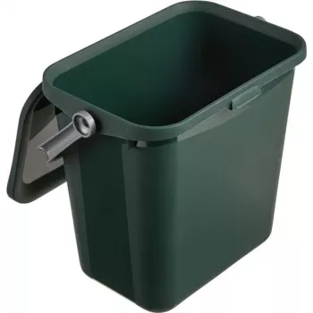 Curver Multiboxx Bio 6L žalias komposto kibiras su ventiliuojamu dangčiu