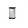 CURVER PEDAL WASTE BIN 50L /IML METALLIZED