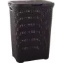 Curver Style 144873 Skalbinių krepšys 60 L kvadratinis rotango rudas