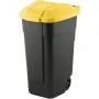 CURVER šiukšlių dėžė Black 110L / Yellow Lid