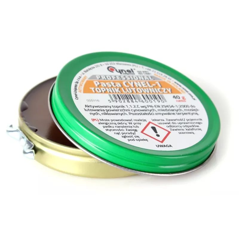 CYNEL UNIPRESS CYNEL-1 40g litavimo pastos fliusas minkštajam litavimui