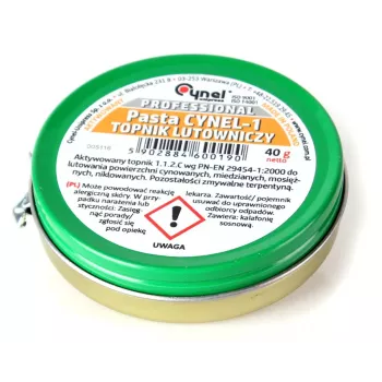 CYNEL UNIPRESS CYNEL-1 40g litavimo pastos fliusas minkštajam litavimui