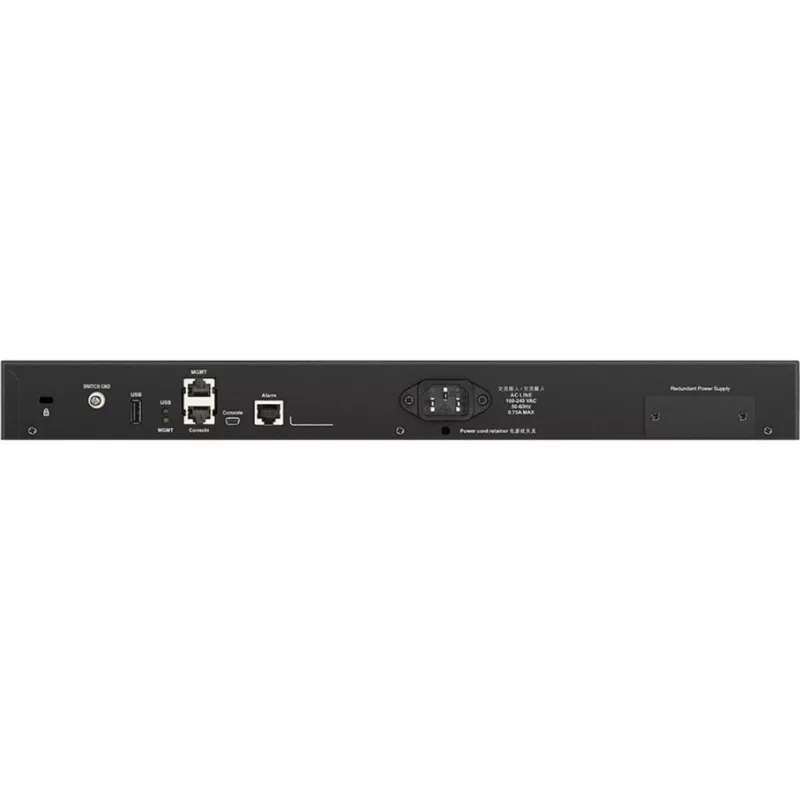 D-Link DGS-3630-52TC L3 valdomas stackuojamas tinklo jungiklis - 48x Gigabit + 4x 10G SFP+, Rackmount