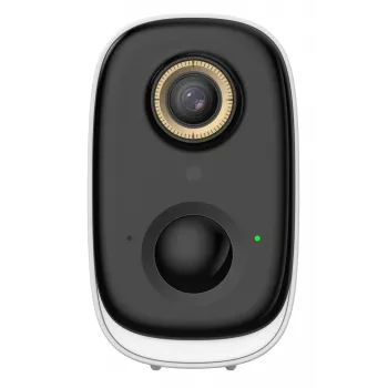 DAHUA BF5H 5MP belaidė kulkos formos apsaugos kamera su baterija, Wi-Fi, naktiniu matymu, IP65, dvipusiu garsu, PIR aptikimu, įmontuotu prožektoriumi ir sirena, Micro SD lizdu