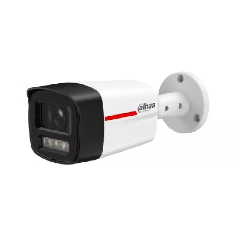 DAHUA IPC-HFW2449TL-S-LED-0280B-PROX WizSense WizColor X 4MP bullet IP kamera su 2.8 mm objektyvu, spalvotu naktiniu matymu, įmontuotu mikrofonu, PoE, IP67