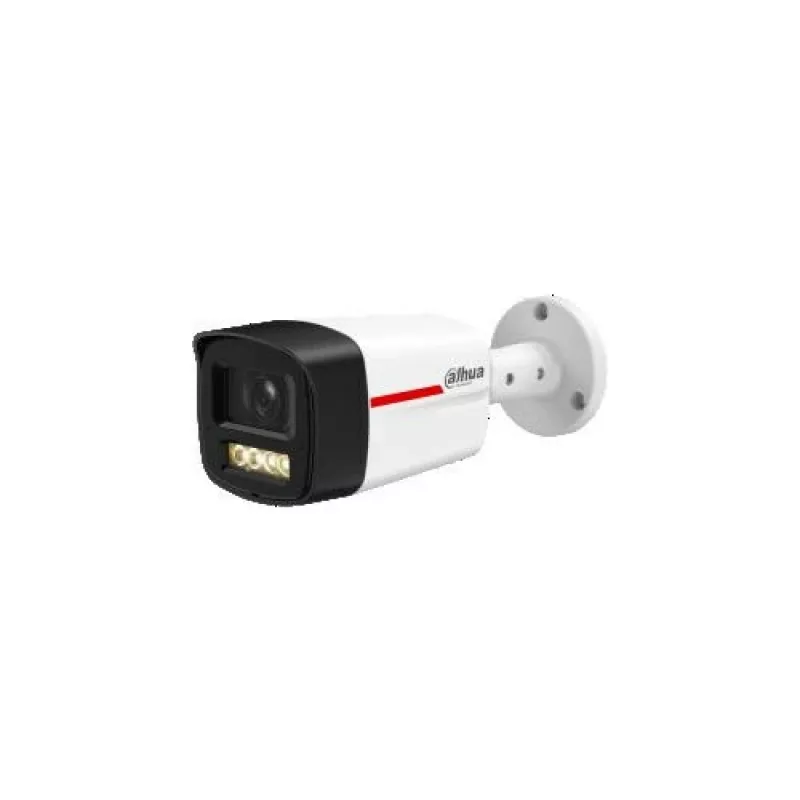 DAHUA IPC-HFW2449TL-S-LED-0280B-PROX WizSense WizColor X 4MP bullet IP kamera su 2.8 mm objektyvu, spalvotu naktiniu matymu, įmontuotu mikrofonu, PoE, IP67