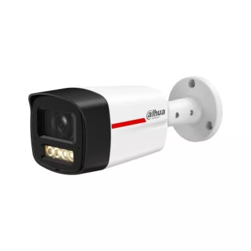 DAHUA IPC-HFW2449TL-S-LED-0280B-PROX WizSense WizColor X 4MP bullet IP kamera su 2.8 mm objektyvu, spalvotu naktiniu matymu, įmontuotu mikrofonu, PoE, IP67
