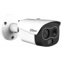 Dahua TPC-BF1241-TB3F4-DW-S8 IP kamera su terminiu ir optimiu jutikliais, 4MP, 256x192 termo raiška, 3,5mm termo lęšis, 4mm optimis lęšis, IP67, PoE