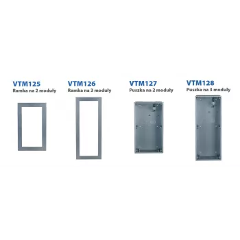 DAHUA VTO4202F-MN modulinė lauko stotelė – pagrindinis blokas su 2MP HD kamera, 2 laidų IP, IP65, IK07