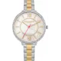 Daisy Dixon DD088SGM Moteriškas kvarcinis analoginis laikrodis 36mm sidabrinis nerūdijančio plieno tinklelis