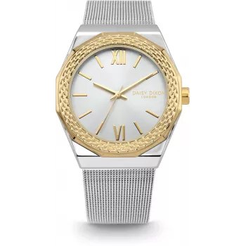 Moteriškas laikrodis Daisy Dixon DD169SGM kvarcinis analoginis 36mm rožinio aukso