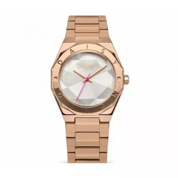 Daisy Dixon DD171RGM Moteriškas kvarcinis analoginis laikrodis 36mm Rožinis auksas