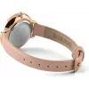 Daisy Dixon Moteriškas Kvarcinis Analoginis Laikrodis DD088PRG - 36mm Rožinio Aukso Ciferblatas, Rožinis Odinis Dirželis