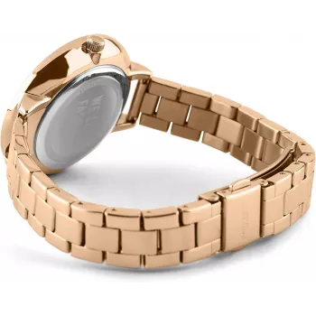 Daisy Dixon moteriškas rožinio aukso nerūdijančio plieno kvarcinis laikrodis DD088RGM (36 mm)