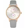 Daisy Dixon moteriškas laikrodis DD086ERG 36mm rožinio aukso ir pilkos spalvos