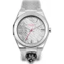 Daisy Dixon Moteriškas Laikrodis DD117S 36mm Pilkas Odinis Dirželis