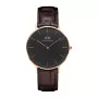 DANIEL WELLINGTON Classic Petite Moteriškas Laikrodis 36mm Rožinis Auksas Nerūdijančio Plieno Tinklelis DW00100140