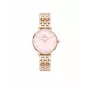 DANIEL WELLINGTON Petite Lumine Moteriškas Laikrodis 28mm Rožinis Auksas Nerūdijančio Plieno Tinklelis DW00100617
