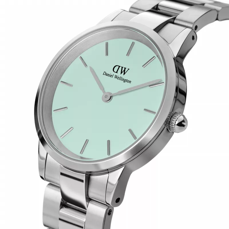 DANIEL WELLINGTON Petite Lumine Moteriškas Laikrodis 32mm Rožinio Aukso Tinklelis DW00100538