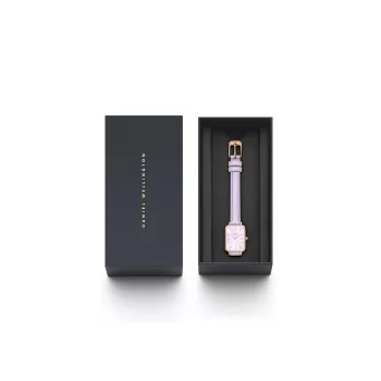 DANIEL WELLINGTON Petite Lumine Moteriškas Laikrodis DW00100637 20mm Sidabrinis Tinklelis