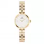 DANIEL WELLINGTON Petite Melrose Moteriškas Laikrodis 22mm Rožinio Aukso Tinklelio Apyrankė DW00100715