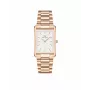 DANIEL WELLINGTON Petite Melrose Moteriškas Laikrodis 35mm Rožinis Auksas Nerūdijančio Plieno Tinklelis DW00100702