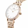 DANIEL WELLINGTON Quadro Mini Moteriškas Laikrodis DW00100666 28mm Rožinis Auksas