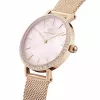 DANIEL WELLINGTON Moteriškas laikrodis DW00100663 28mm Rožinis auksas Nerūdijančio plieno tinklelis