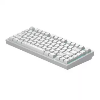 Dark Project ALU81A Terra Nova White mechaninė klaviatūra, G3MS Moonstone jungikliai, US ANSI