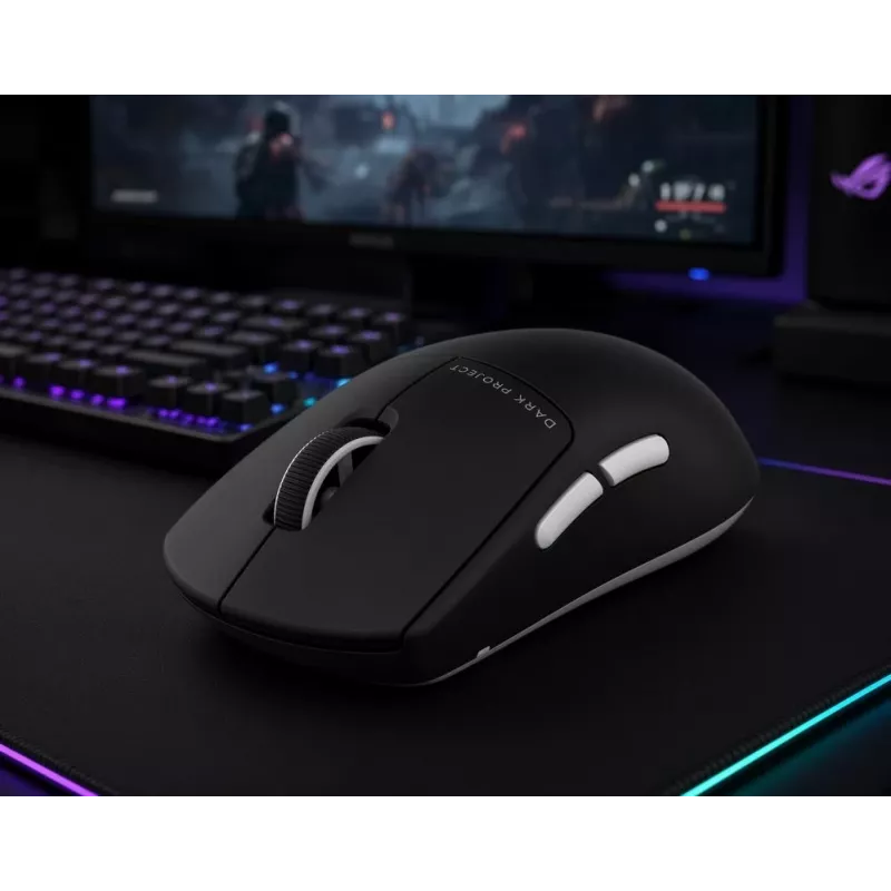Dark Project Nexus Ultra ALU81A belaidė mechaninė klaviatūra, juoda