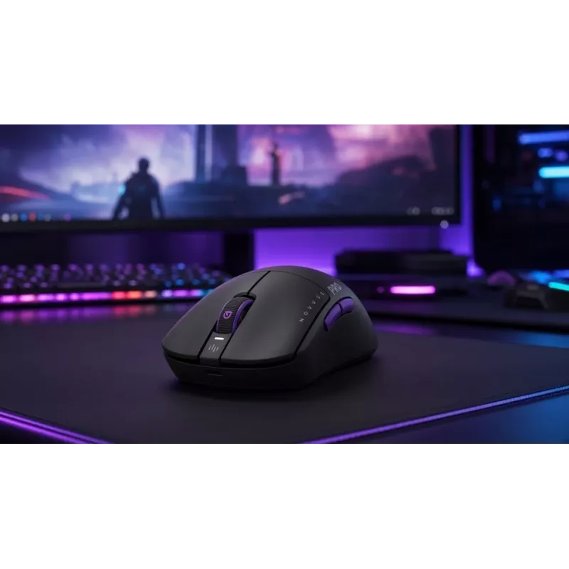 Dark Project Novus Pro Blackberry 75% trijų režimų mechaninė žaidimų klaviatūra
