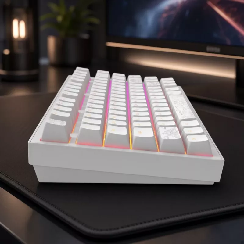 Dark Project Terra Nostra G3MS Moonstone Switch, RU White