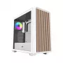 Darkflash DS900WD ATX vidutinio bokšto kompiuterio korpusas (baltas) su 4 ARGB ventiliatoriais ir grūdinto stiklo šonine sienele