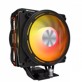 Aktyvus CPU aušintuvas Darkflash E400 PLUS, juodas