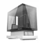 Darkflash F1 Mid Tower Computer Case White + 6 ARGB Fans