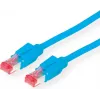 Dätwyler Cat 6 S/FTP LSZH tinklo kabelis, RJ-45 į RJ-45, 3 m, mėlynas 21.05.0034