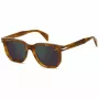 DAVID BECKHAM DB-7133-S-C9B Stačiakampiai Akiniai nuo Saulės Havana Brown 52mm