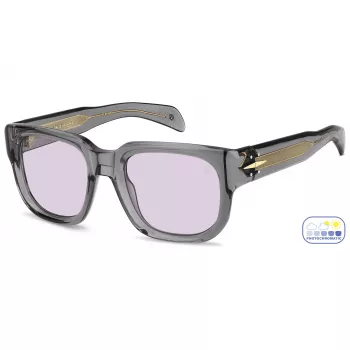 David Beckham DB-7146-S-KB7 Vyriški Akiniai nuo Saulės Havana Acetato Rėmelis Rudas Gradientinis Stiklas 53mm