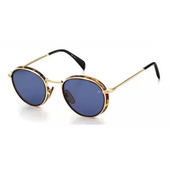 DAVID BECKHAM DB1033S2IKE9K Vyriški Akiniai nuo Saulės Havana Acetatas Žali Poliamidiniai 49mm