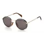 DAVID BECKHAM DB1033S2M2E9I Akiniai Havana Rudi Kvadrato Formos Acetatas Vyrams