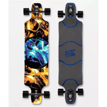 DB Longboards Paradigm Blue & Gold 41 Longboard