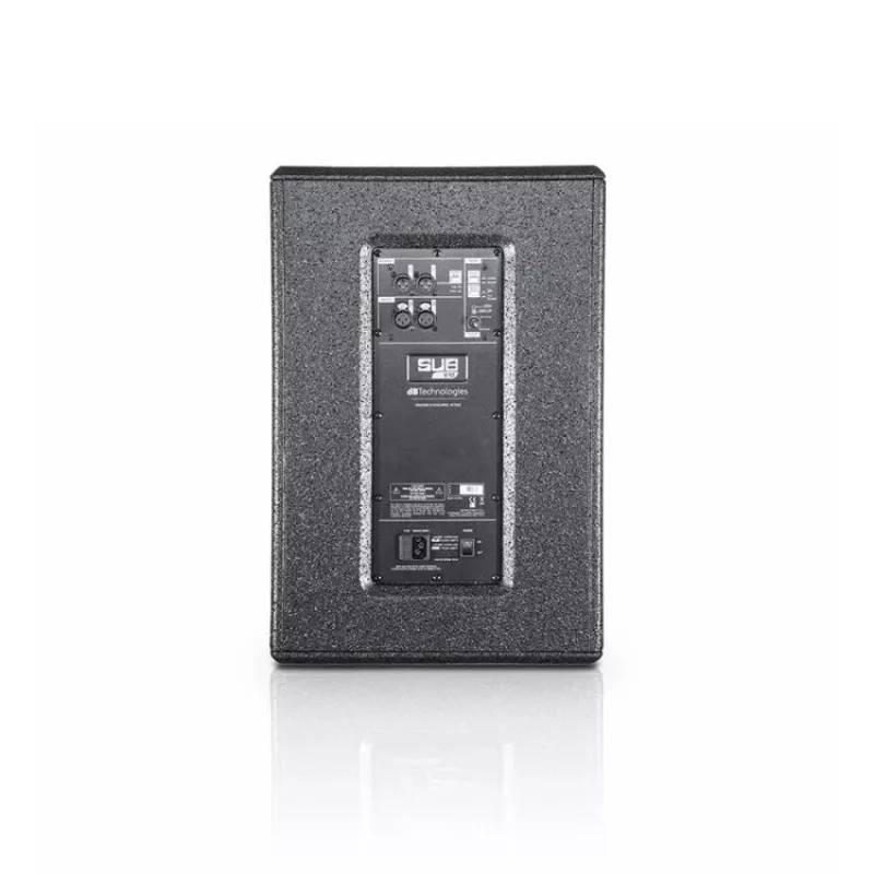dB Technologies SUB612 Aktyvus žemų dažnių garsiakalbis 12 inch 600W RMS Juodas