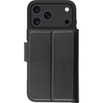 dbramante1928 Oslo Pro Flip Case, Apple iPhone 17 Pro Max, Polyurethane, Plastic, Juoda