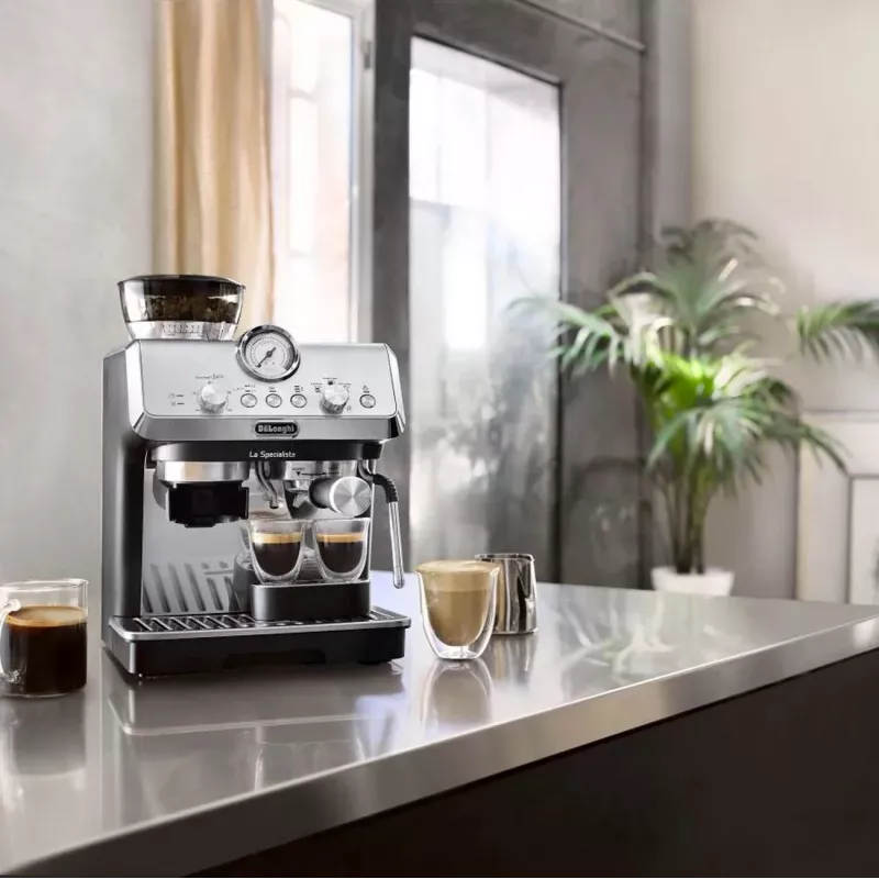 De'Longhi La Specialista Arte EC9155.MB Espresso Machine Silver