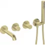 DEANTE 4-Hole Concealed Bathtub Faucet