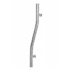 DEANTE Dekoratyvinis Sieninis Kronšteinas L Formos Plieninis Juodas 200x250mm