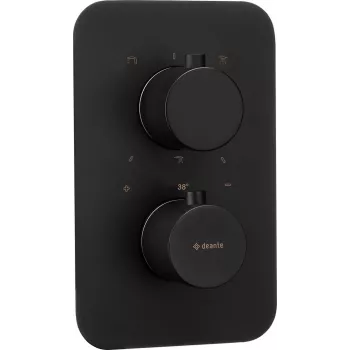 DEANTE Išorinis termostatinio BOX elemento rinkinys – Poliruotas chromas