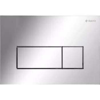 DEANTE Flush Plate for Concealed Frames - Slim - Chrome