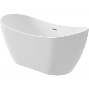 DEANTE Laisvai Pastatoma Akrilinė Ovali Vonia 150 cm Balta