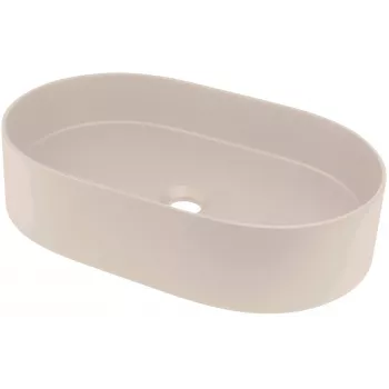 DEANTE Granite Composite Countertop Washbasin with Drainer - Beige - 780x435 mm